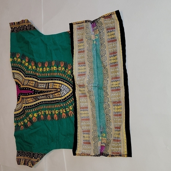 BOYS AFRICAN PRINT DASHIKI MATCHING SET - Picture 5 of 8